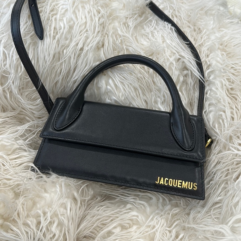 Jacquemus Black Mini Handle Shoulder Bag